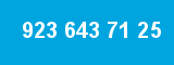923 643 71 25 923 643 71 25